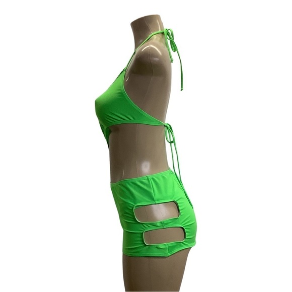 Indecent Proposal by Zuliana mini dress with cut out design and halter tie - Picture 2 of 6